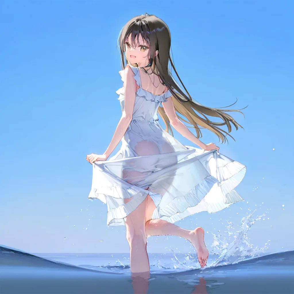 산장을 향해 걸어가는 중